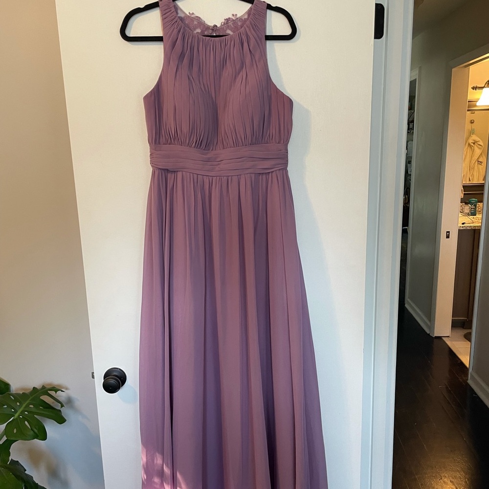 Azazie Luz Wisteria size 10 bridesmaids dress